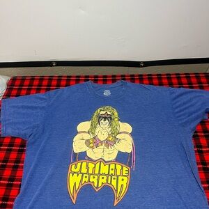 WWE Ultimate Warrior Blue Tee